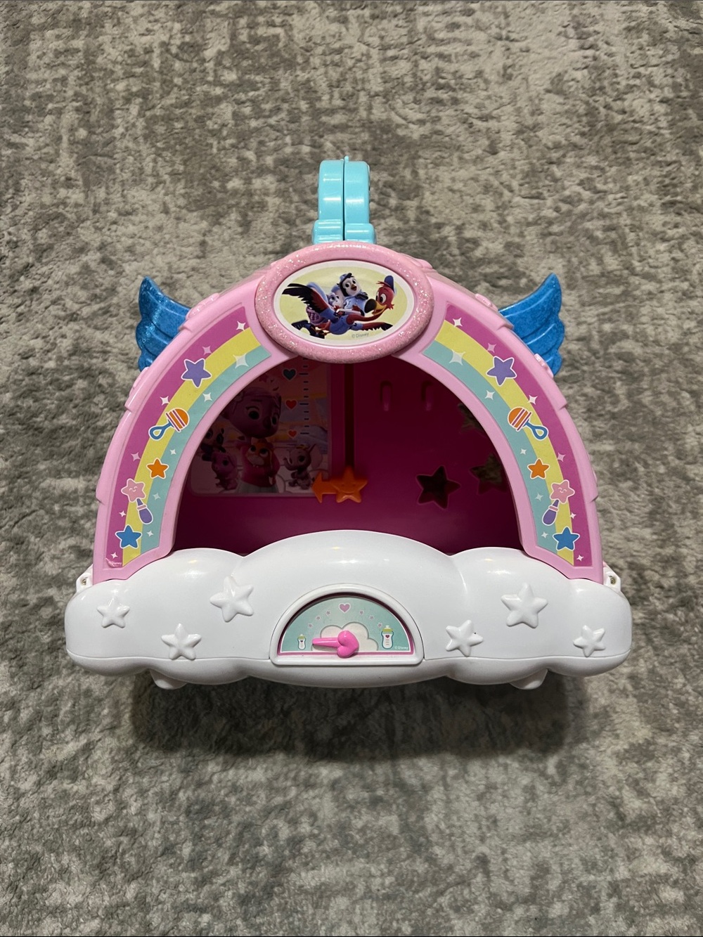 Disney jr. T.O.T.S carrying case/sleeper.